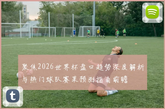 聚焦2026世界杯盘口趋势深度解析与热门球队赛果预测指南前瞻